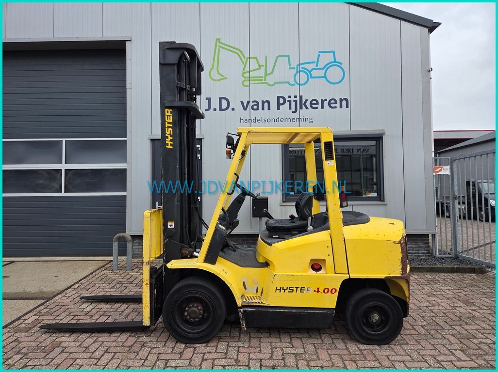 Hyster H4.00XM-5 Perkins diesel 5254uur + sideshift