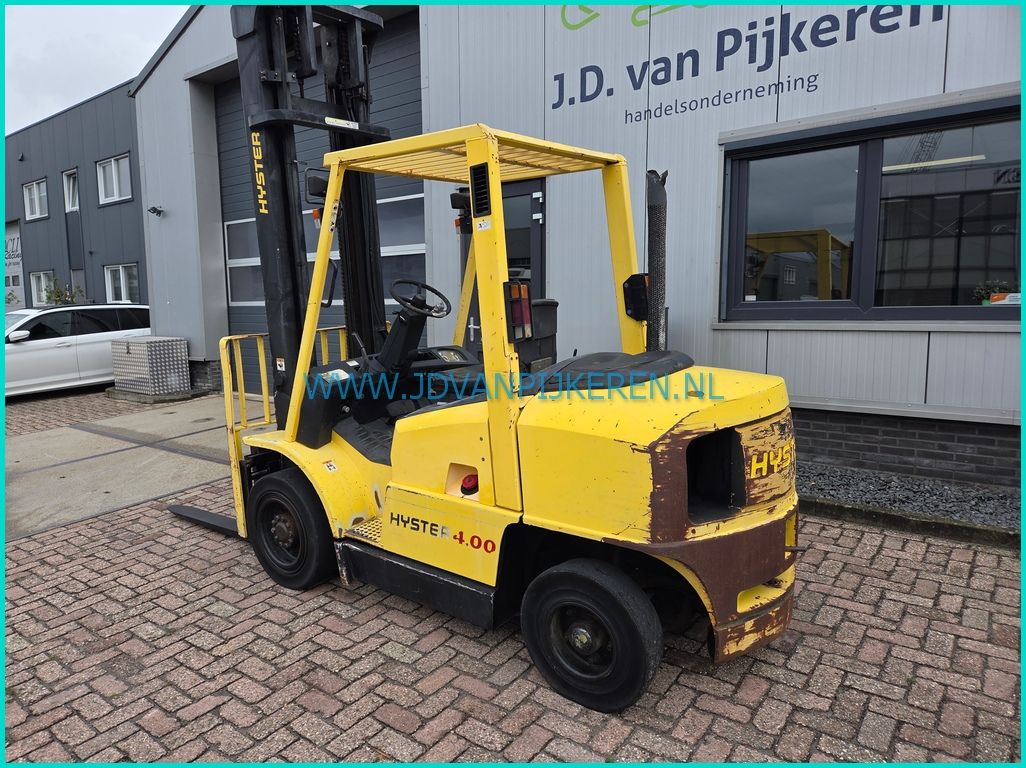 Hyster H4.00XM-5 Perkins diesel 5254uur + sideshift