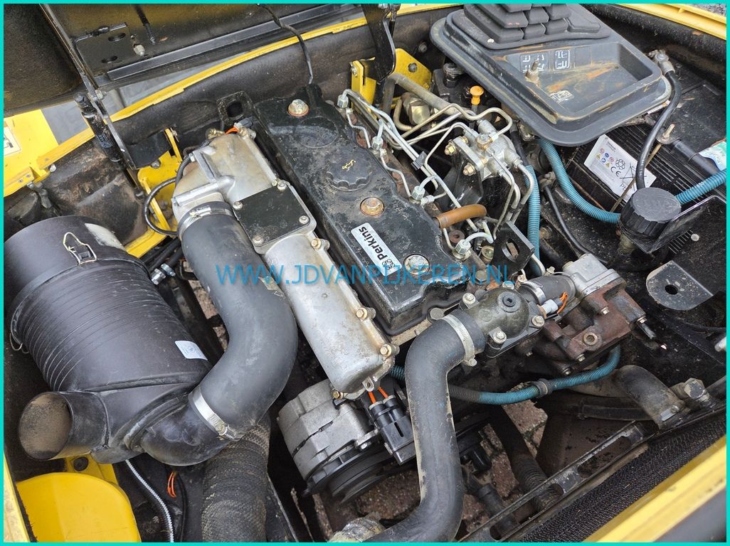 Hyster H4.00XM-5 Perkins diesel 5254uur + sideshift