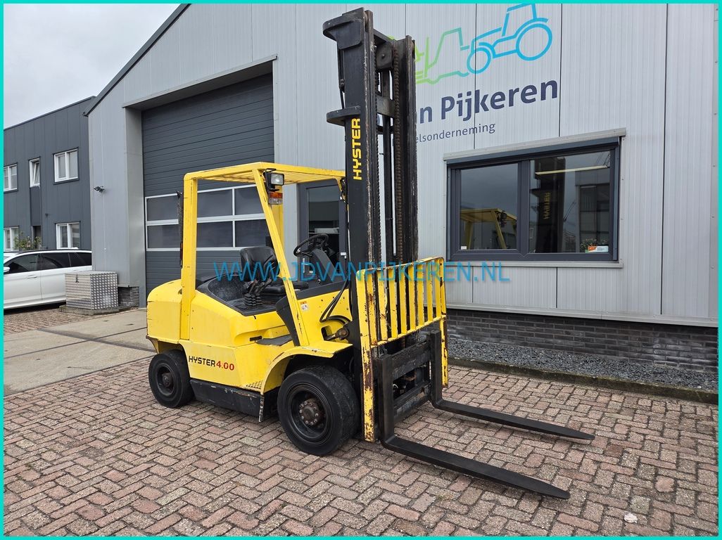 Hyster H4.00XM-5 Perkins diesel 5254uur + sideshift