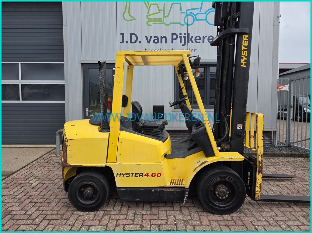 Hyster H4.00XM-5 Perkins diesel 5254uur + sideshift