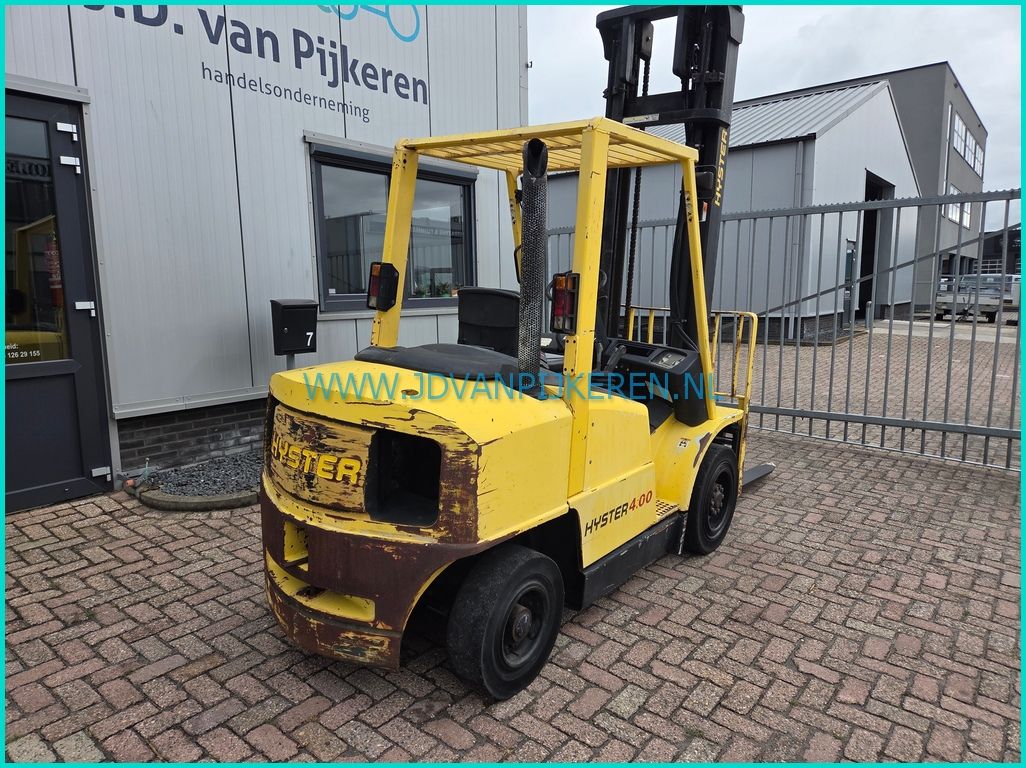 Hyster H4.00XM-5 Perkins diesel 5254uur + sideshift