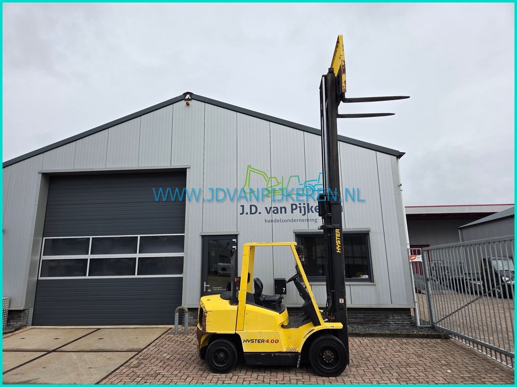 Hyster H4.00XM-5 Perkins diesel 5254uur + sideshift