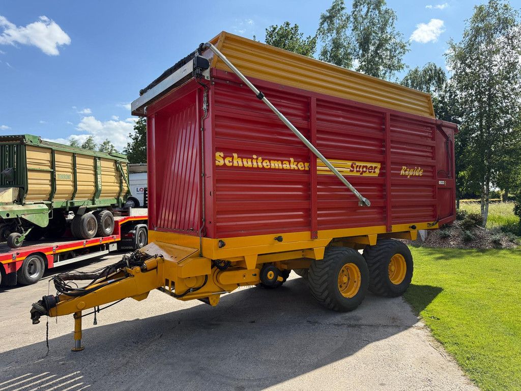 Schuitemaker RAPIDE 125 Rapide S 125 Ladewagen Opraapwagen Afdeksysteem Rotor invoer Stalvoedering Stal voeren Silage Grass Snijwagen
