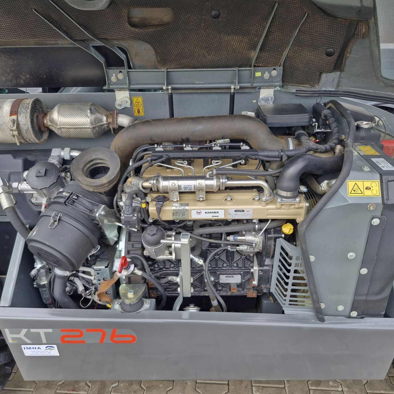 Kramer kt276 verreiker weidemann t6027