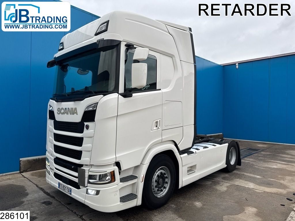 Scania S 500 EURO 6d, Retarder, Standairco