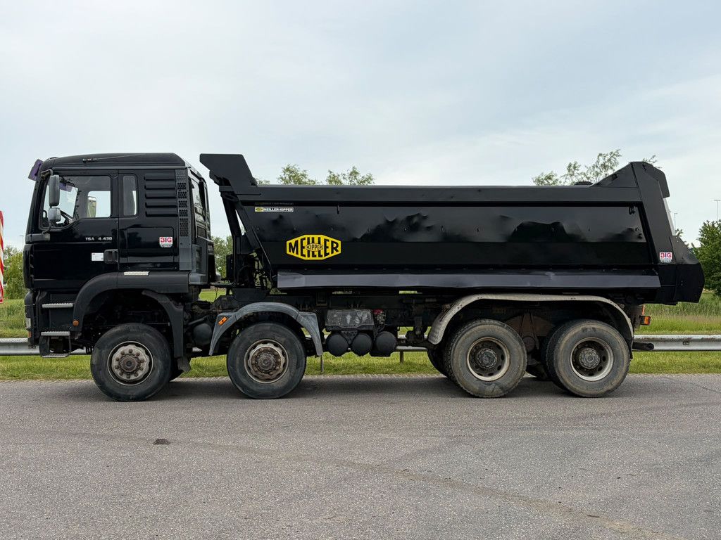 MAN TGA35.430 8x8 Meiller Kipper