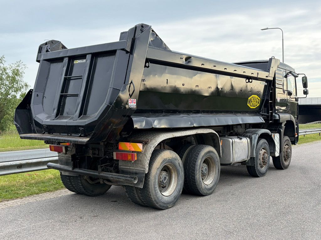 MAN TGA35.430 8x8 Meiller Kipper