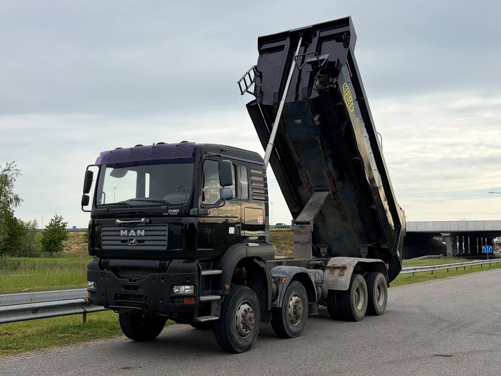 MAN TGA35.430 8x8 Meiller Kipper