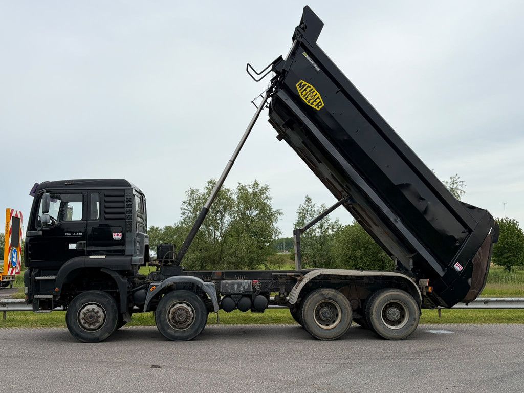 MAN TGA35.430 8x8 Meiller Kipper