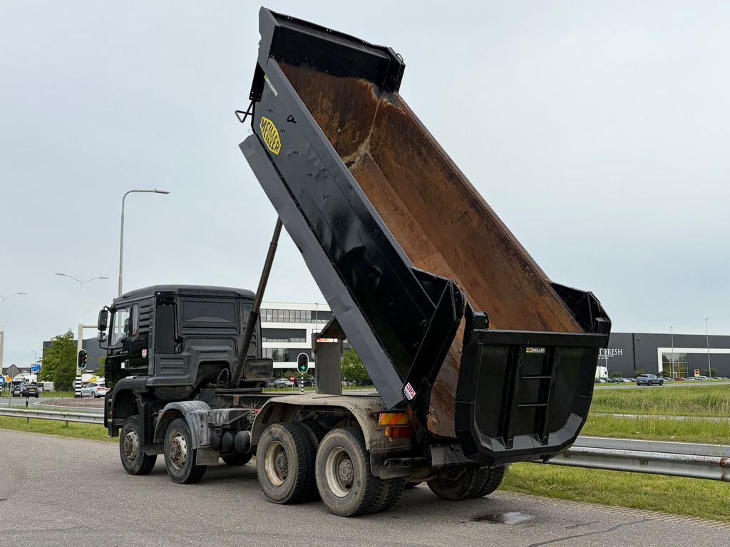 MAN TGA35.430 8x8 Meiller Kipper