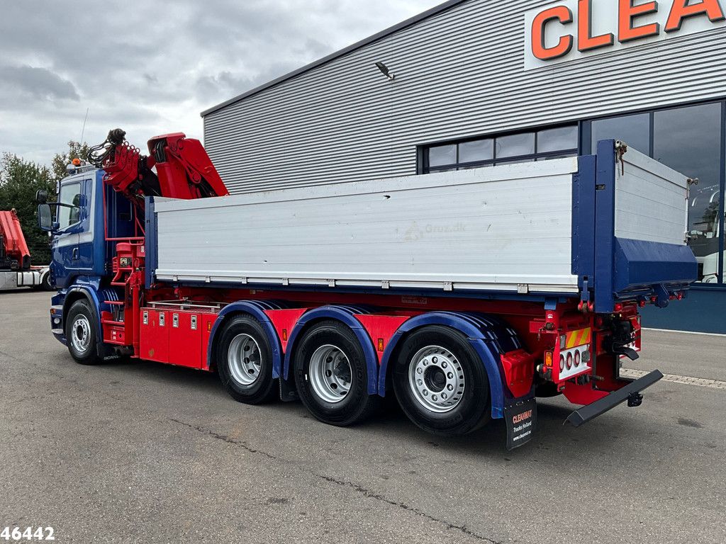 Scania R 560 V8 8x4 Retarder Hiab 24 Tonmeter laadkraan