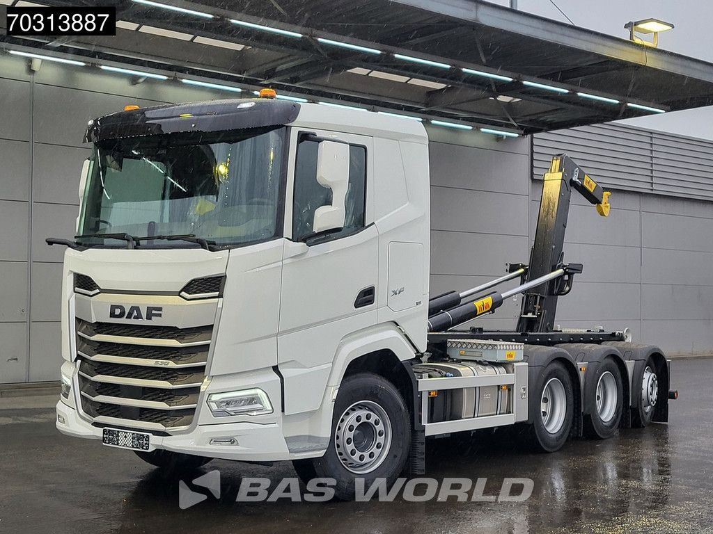 DAF XF 530 8X4 NEW 30tons HYVA 30-60-S Heavy Duty Containersystem Lift-Lenkasche Euro 6