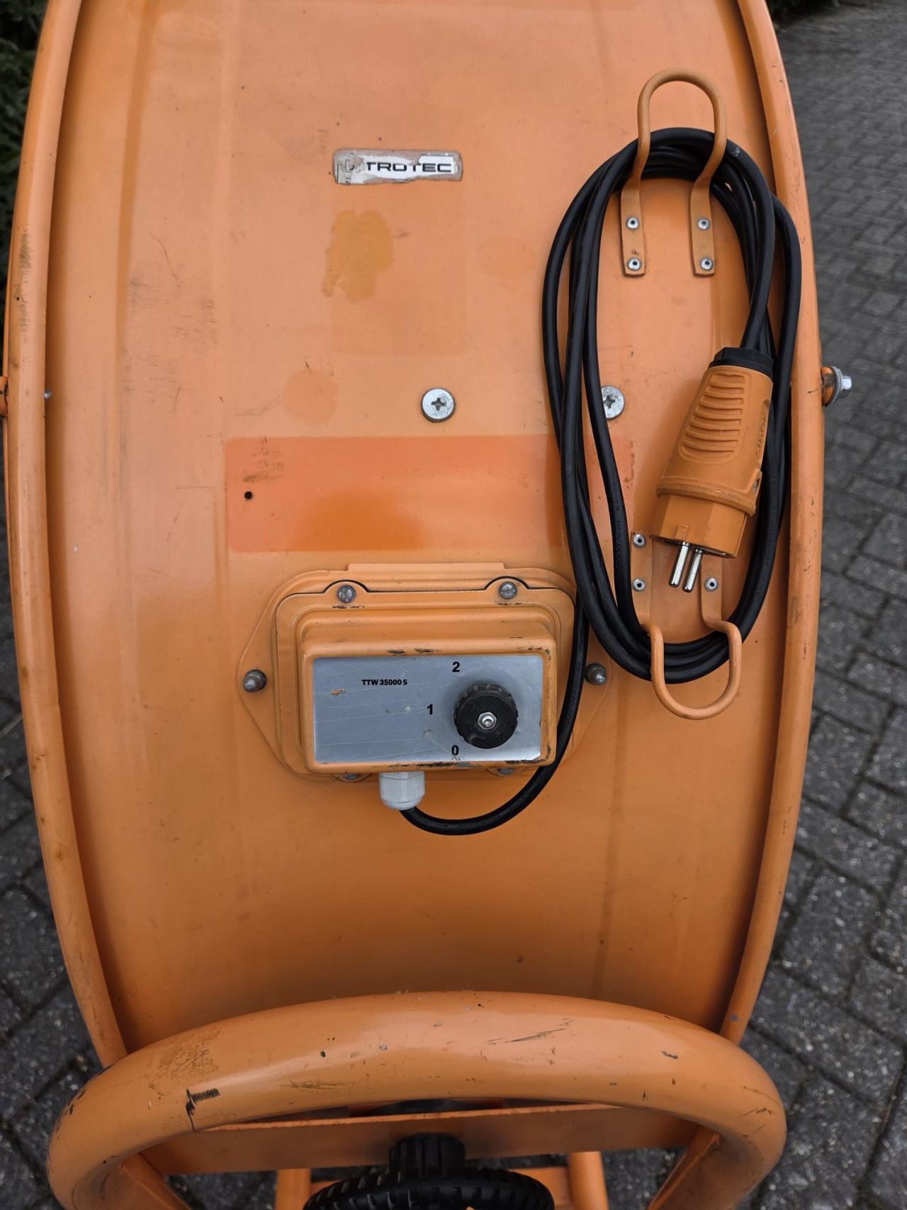 Ventilator windmachine bouwdroger beluchting