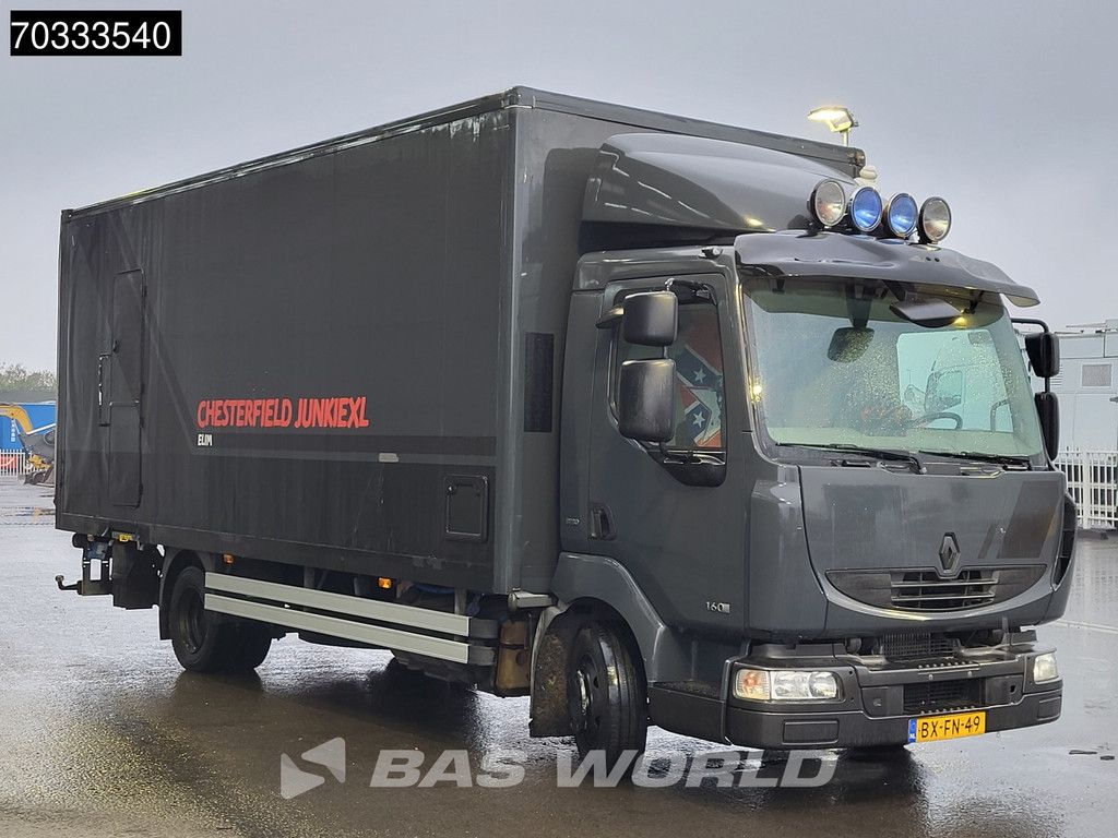 Renault Midlum Midlum 160 4X2 7.5 tons NL Camper truck Living + Bed Tiny House + Veranda Euro 4