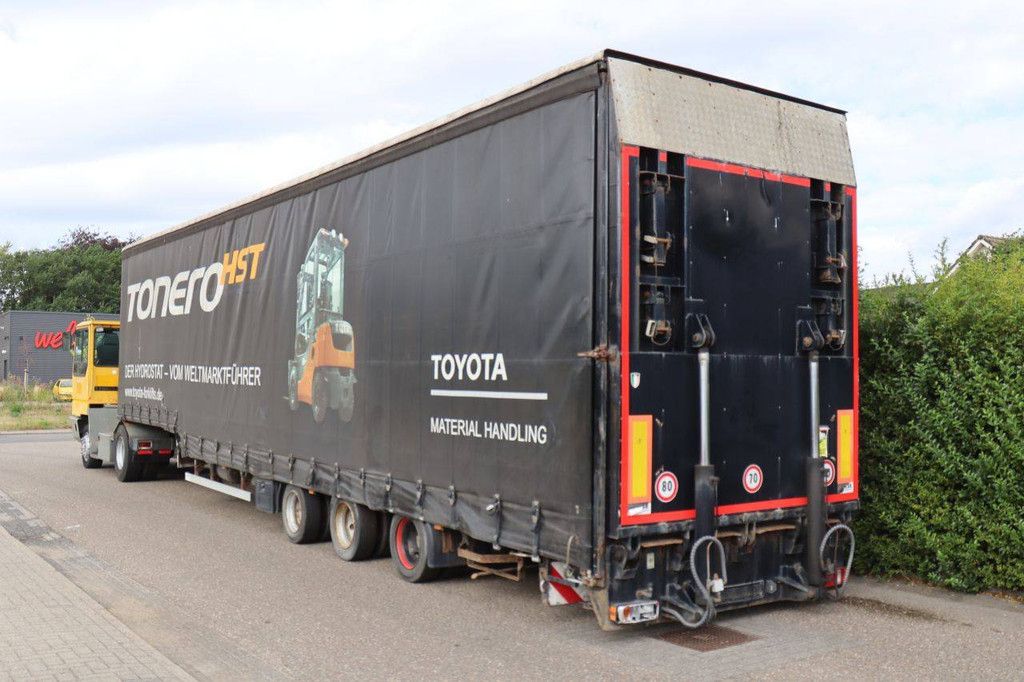 Curtainside semi-trailer Wiese SA 31CS-S 39000kg 2009