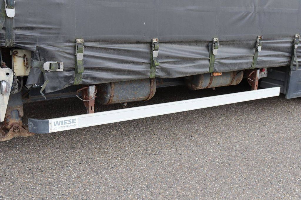 Curtainside semi-trailer Wiese SA 31CS-S 39000kg 2009