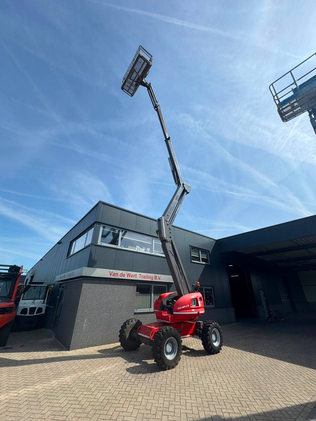 Manitou 160 ATJ 4x4x4 Diesel Articulated Boom Lift 2012
