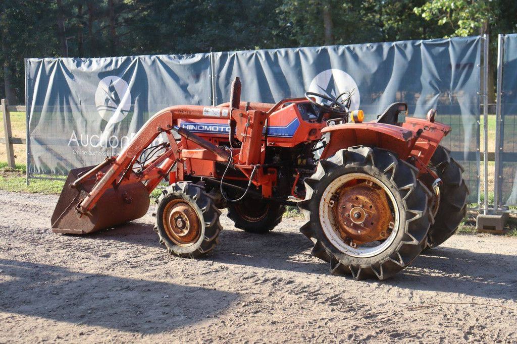 Minitractor Hinomoto E264 Diesel 25pk met voorlader