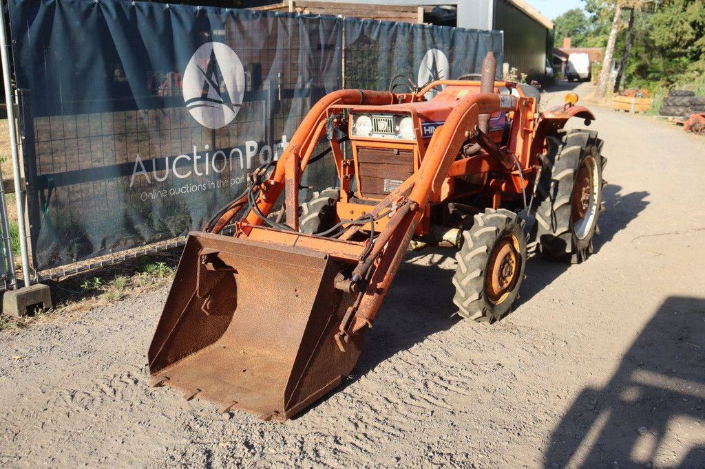 Minitractor Hinomoto E264 Diesel 25pk met voorlader