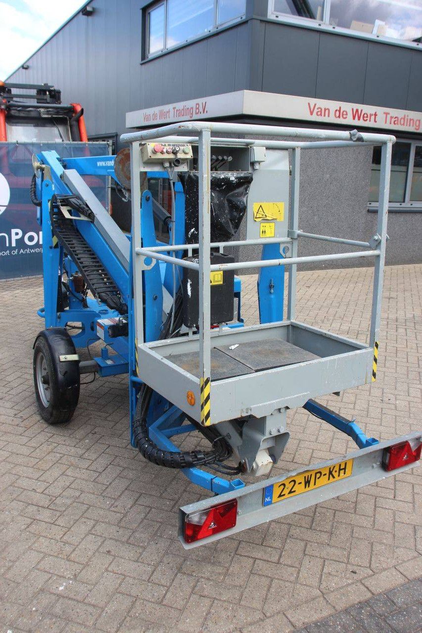 Articulated Boom Lift Trailer Nifty 120TE Electric 12m 2016