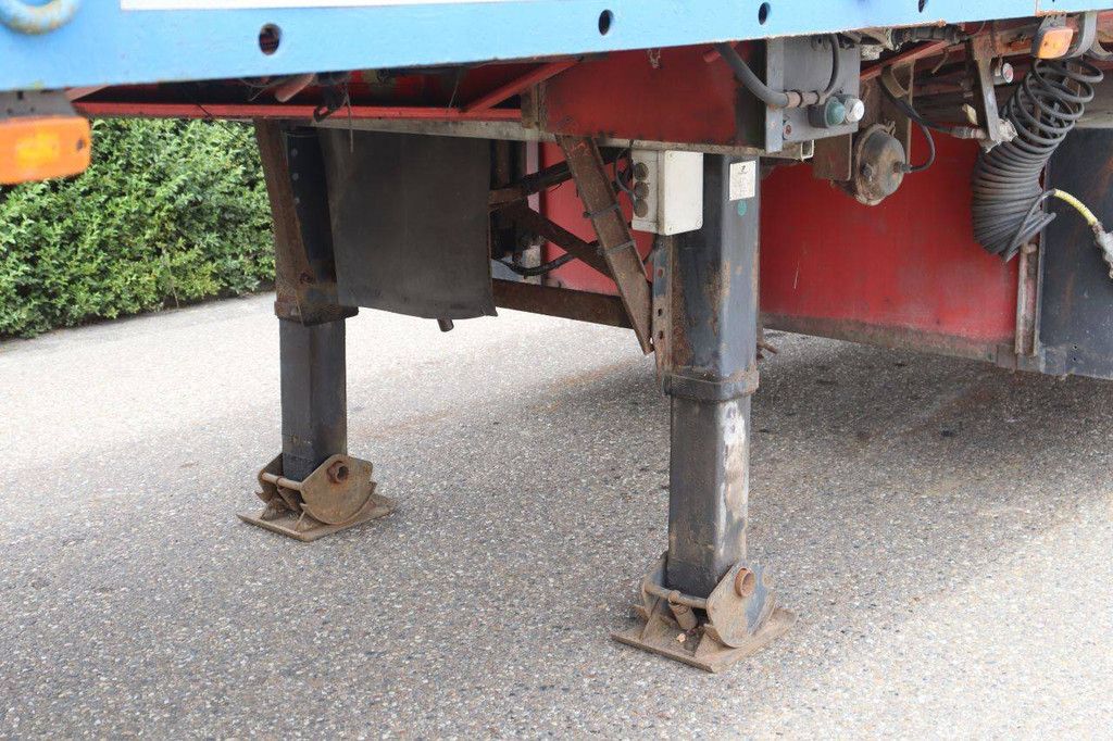 Flachbett-Sattelauflieger Lako TU346A 48t 1991