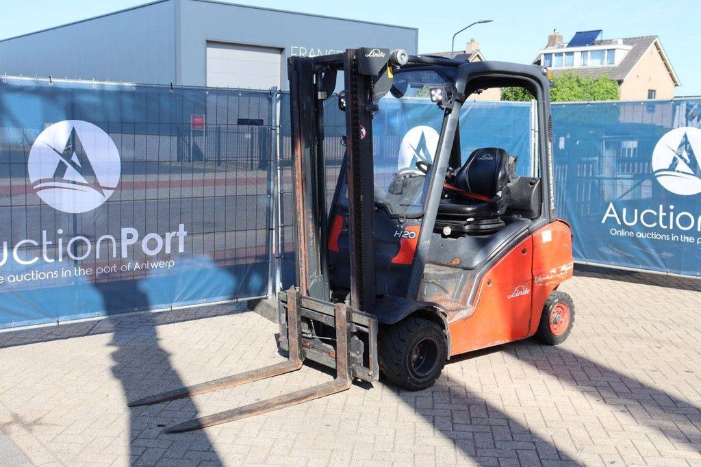 Linde H20D-01 Diesel Forklift 2000kg 3.15m 2015
