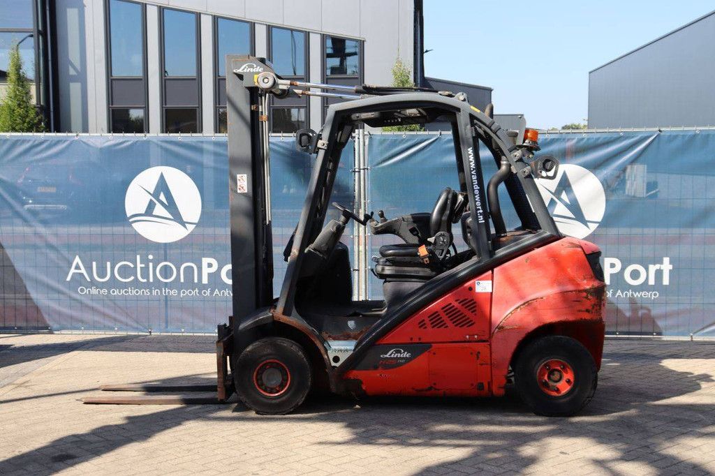 Linde H25D-02 Diesel Forklift 2500kg 7m 2016