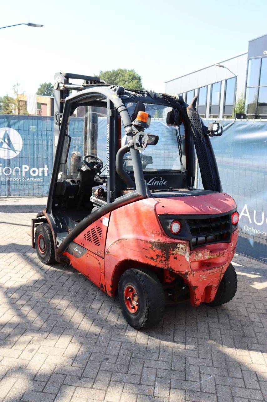 Linde H25D-02 Diesel Forklift 2500kg 7m 2016