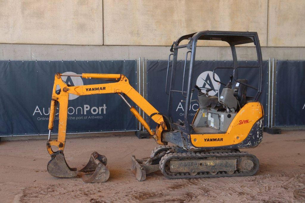 Mini excavator Yanmar SV15 Diesel 12kW 2008