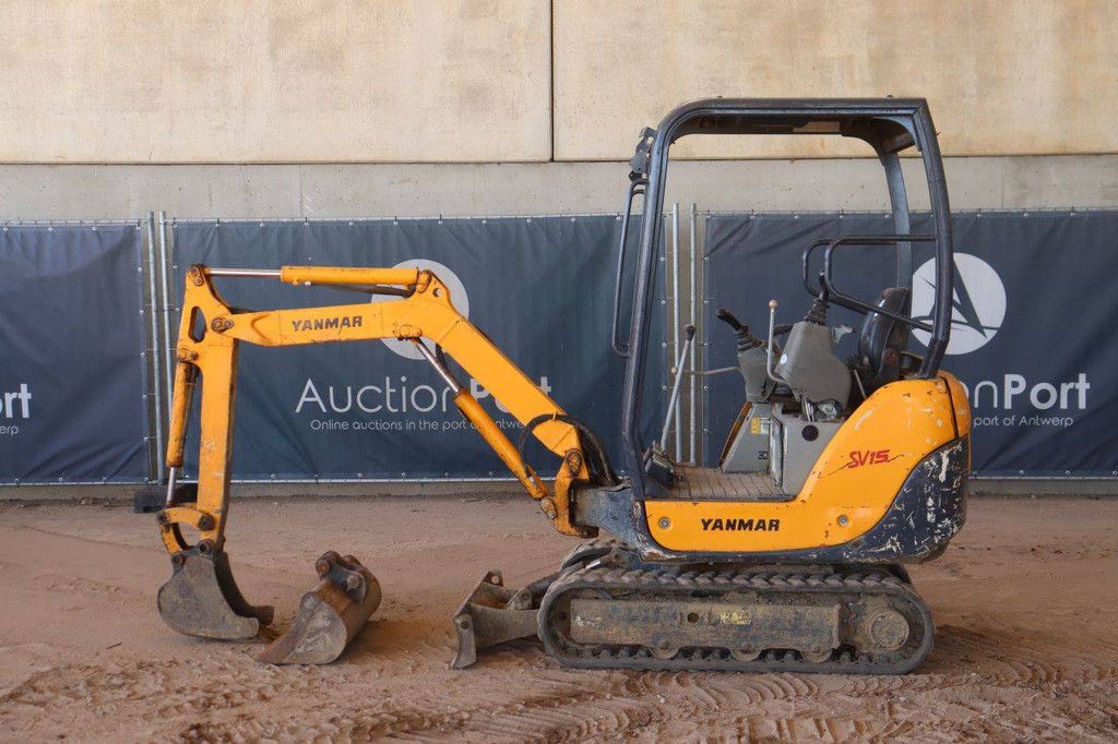 Mini excavator Yanmar SV15 Diesel 12kW 2008