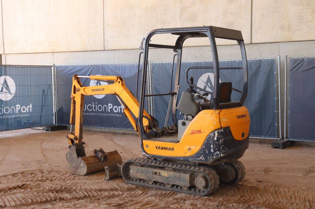Mini excavator Yanmar SV15 Diesel 12kW 2008