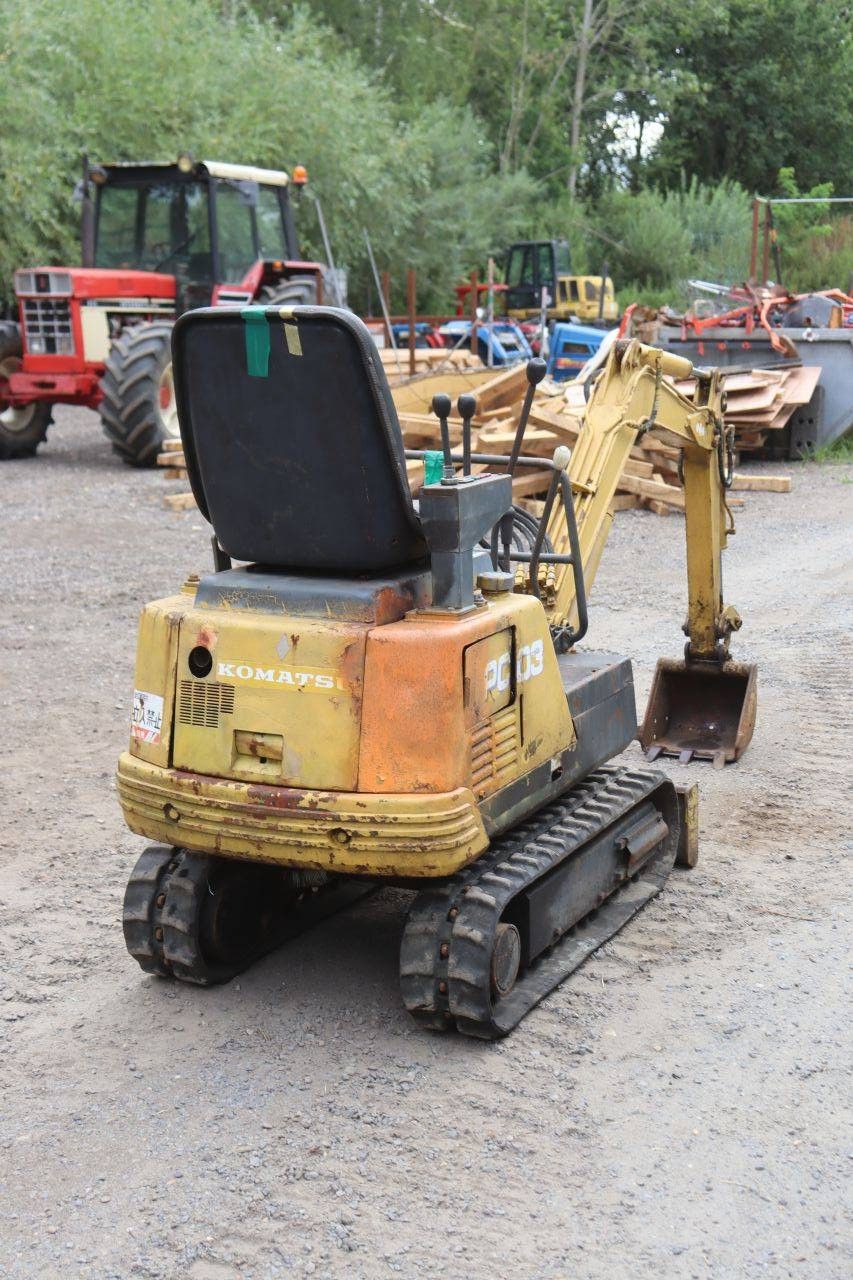 Mini excavator Komatsu PC03 Diesel 6kW