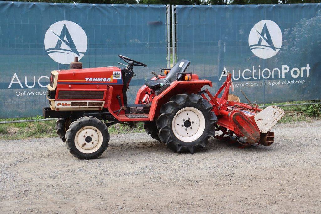 Mini tractor Yanmar F14D Diesel 14hp with cultivator
