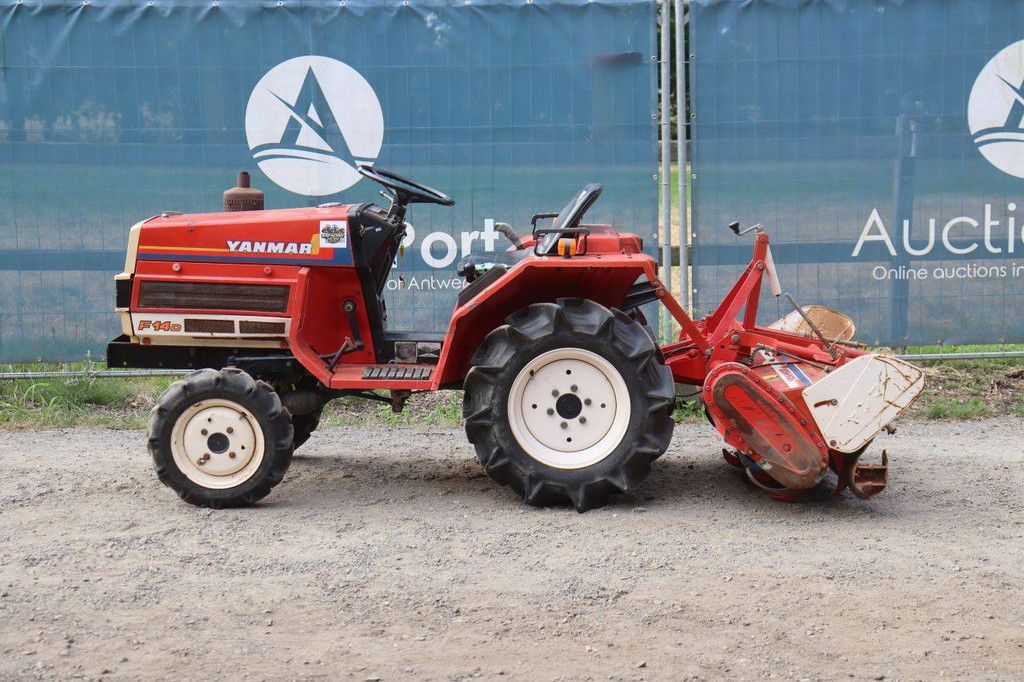 Mini tractor Yanmar F14D Diesel 14hp with cultivator