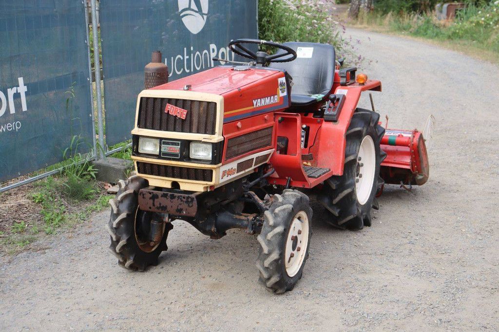 Mini tractor Yanmar F14D Diesel 14hp with cultivator