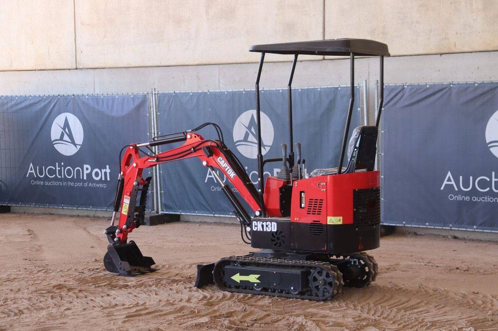 Captok CK13D Diesel-Minibagger 2026 Neu