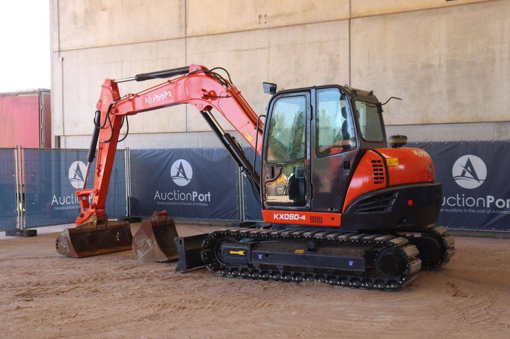 Crawler excavator Kubota KX080-4 Diesel 46kW 2023
