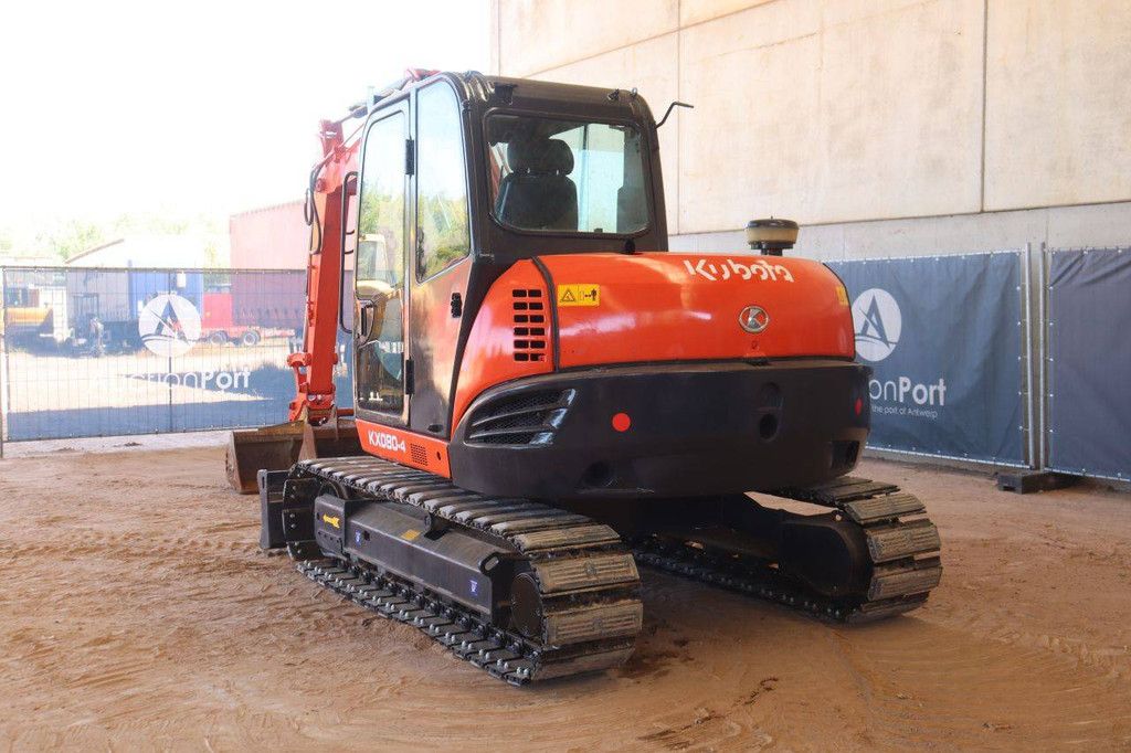 Crawler excavator Kubota KX080-4 Diesel 46kW 2023
