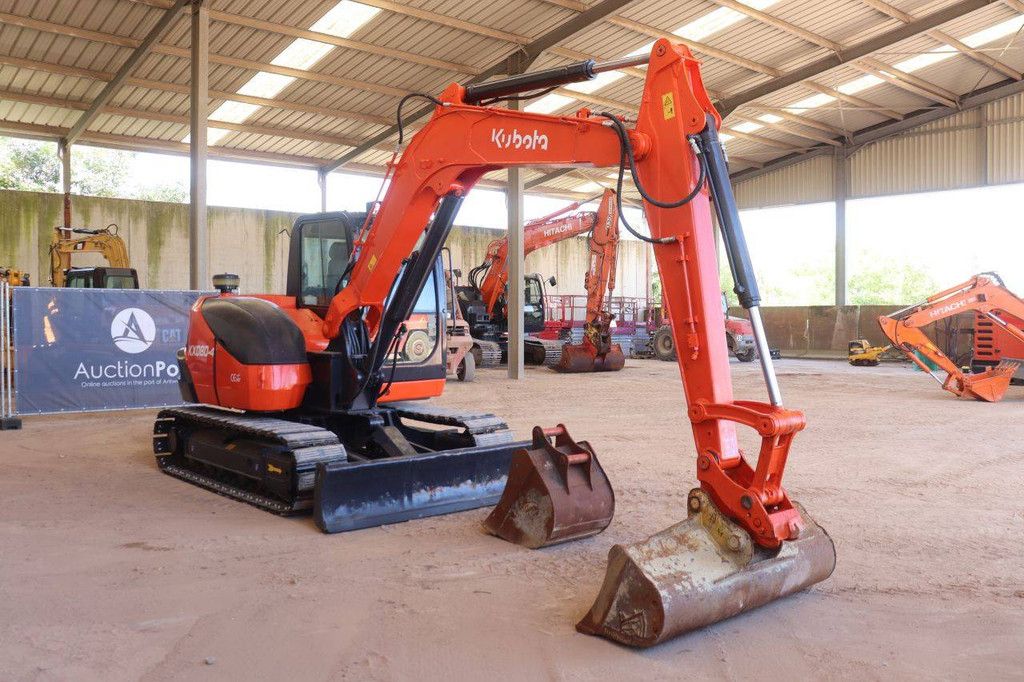 Crawler excavator Kubota KX080-4 Diesel 46kW 2023