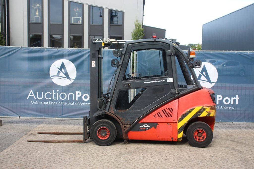 Linde H25D-02 Diesel Forklift 2500kg 2017