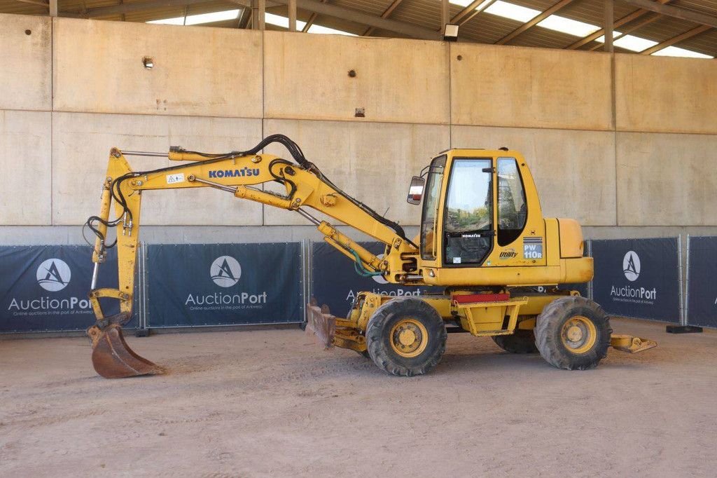 Wheel excavator Komatsu PW110R Diesel 69kW 2005