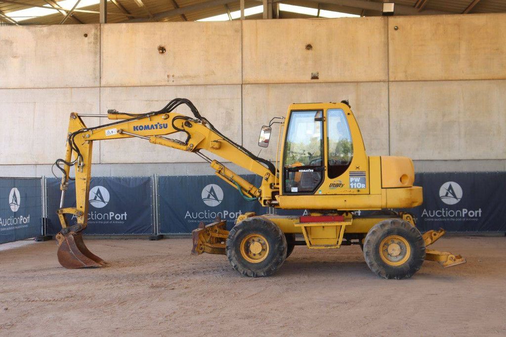 Wheel excavator Komatsu PW110R Diesel 69kW 2005