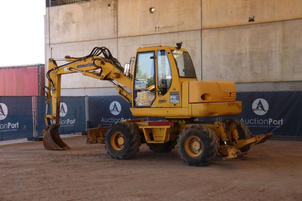 Wheel excavator Komatsu PW110R Diesel 69kW 2005