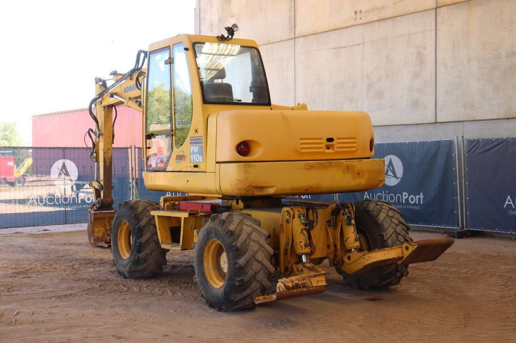 Wheel excavator Komatsu PW110R Diesel 69kW 2005