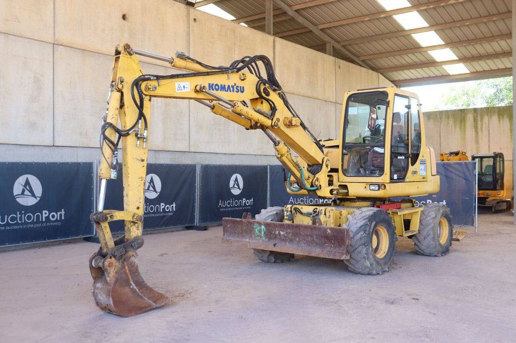 Wheel excavator Komatsu PW110R Diesel 69kW 2005