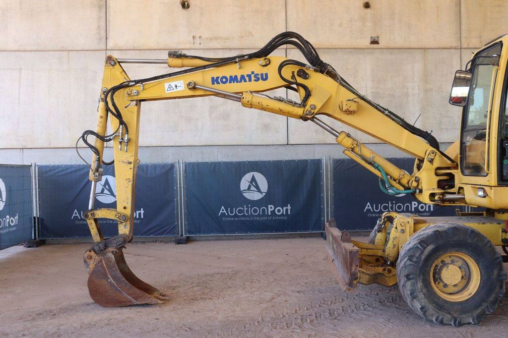 Wheel excavator Komatsu PW110R Diesel 69kW 2005