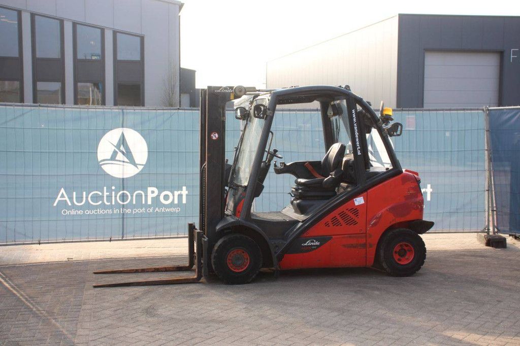 Heftruck Linde H25D-02 Diesel 2500kg 7m 2014