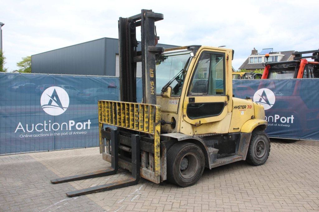 Forklift Hyster H7.0FT Diesel 7000kg 4.0m 2007