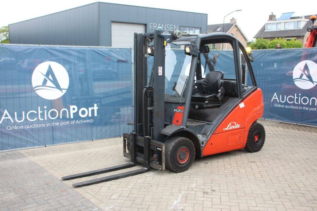 Linde H20D Diesel Forklift 2000kg 4.0m 2004